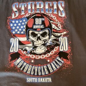 Vance Biker Wear Sturgis 80th Annual 2020 Motorcycle Rally South Dakota Size 2XL
